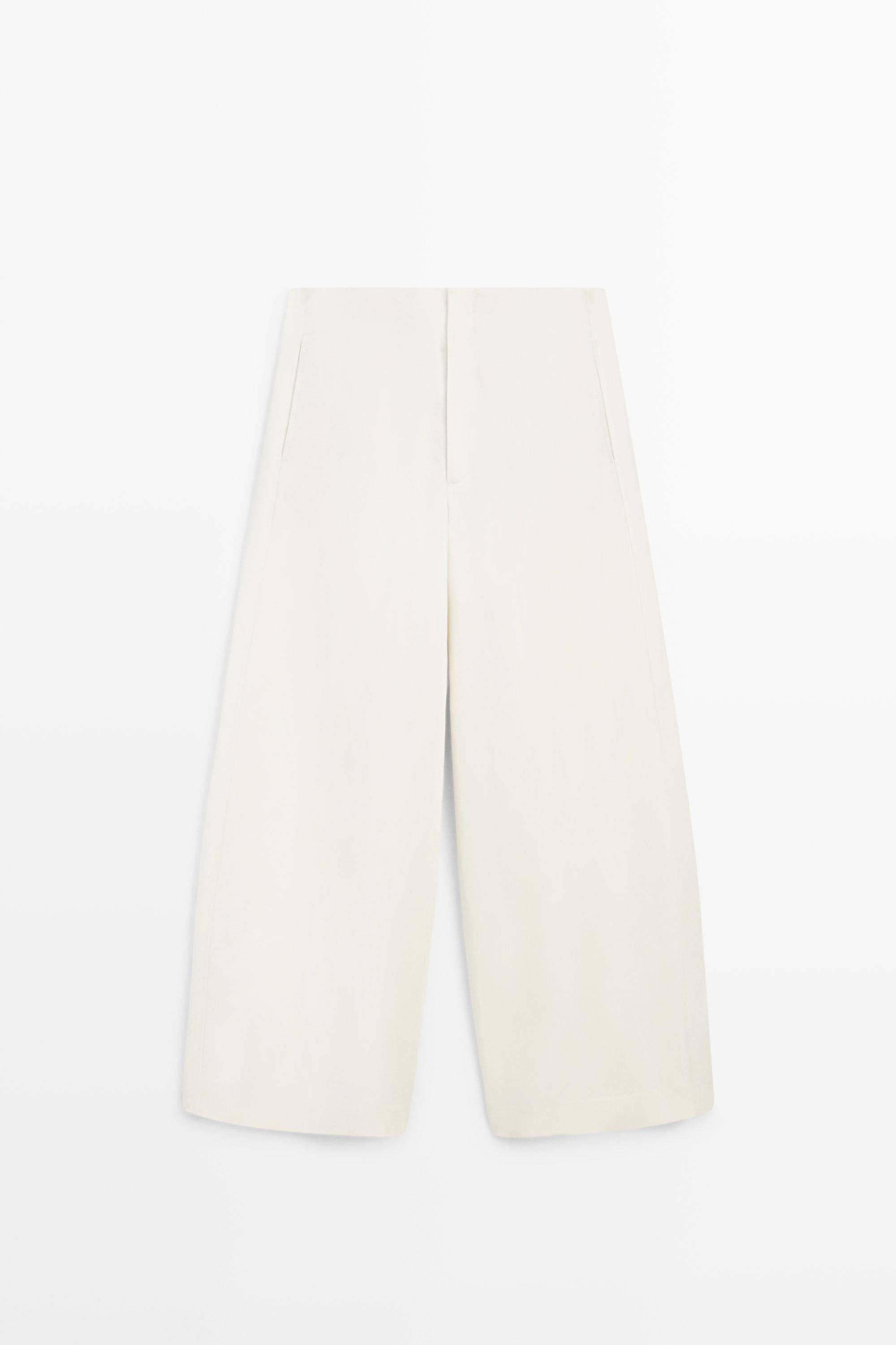 Pantalon fluide barrel fit